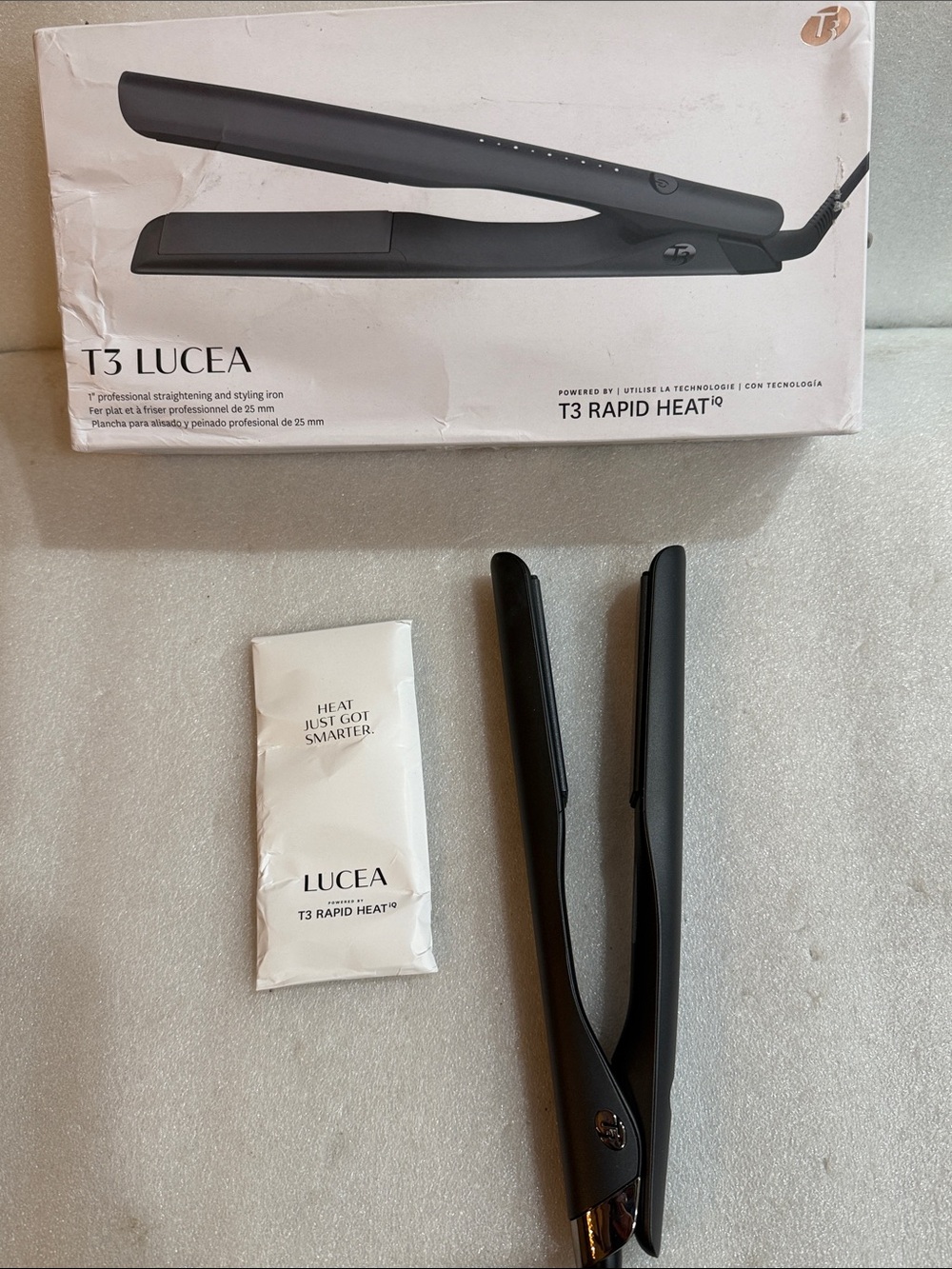T3 Lucea flat iron 1”